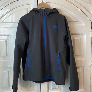 North Face Hooded Soft Shell Jacket, Large